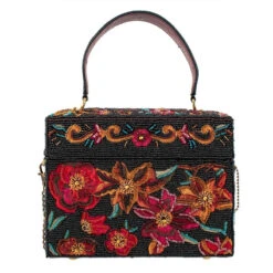 SECRET GARDEN HANDBAG -Steelers Style secret garden top handle box bag mary frances accessories 342 800x 8d0f3649 b60e 46dd 9c08 07f6153551b5