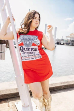 QUEEN OF SPARKLES QUEEN OF BEERS TANK TEE DRESS -Steelers Style soelstudio QOSMAY2023 698 720x caf5b416 5408 4a7e b5c2 378a6a51983e
