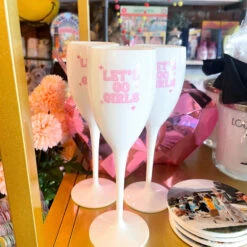 TART BY TAYLOR LET'S GO GIRLS FLUTE -Steelers Style tart by taylor lets go girls champagne flute