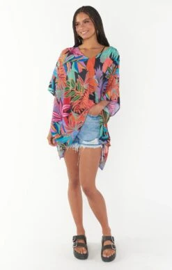 SHOW ME YOUR MUMU PETA TROPICAL PARADISE TUNIC -Steelers Style unnamed 49