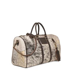 Corral Boots Corral Brown And White Hair On Duffle Bag