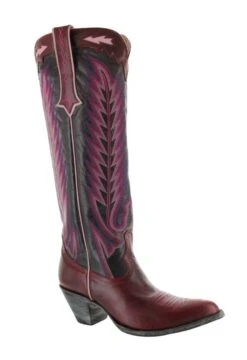 YIPPEE KI YAY WOMEN'S RED YUCATAN BOOT -Steelers Style yl444 2 a